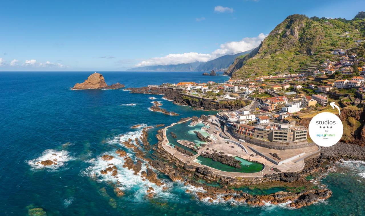 Studios By Aqua Natura Hotels Porto Moniz Exteriör bild